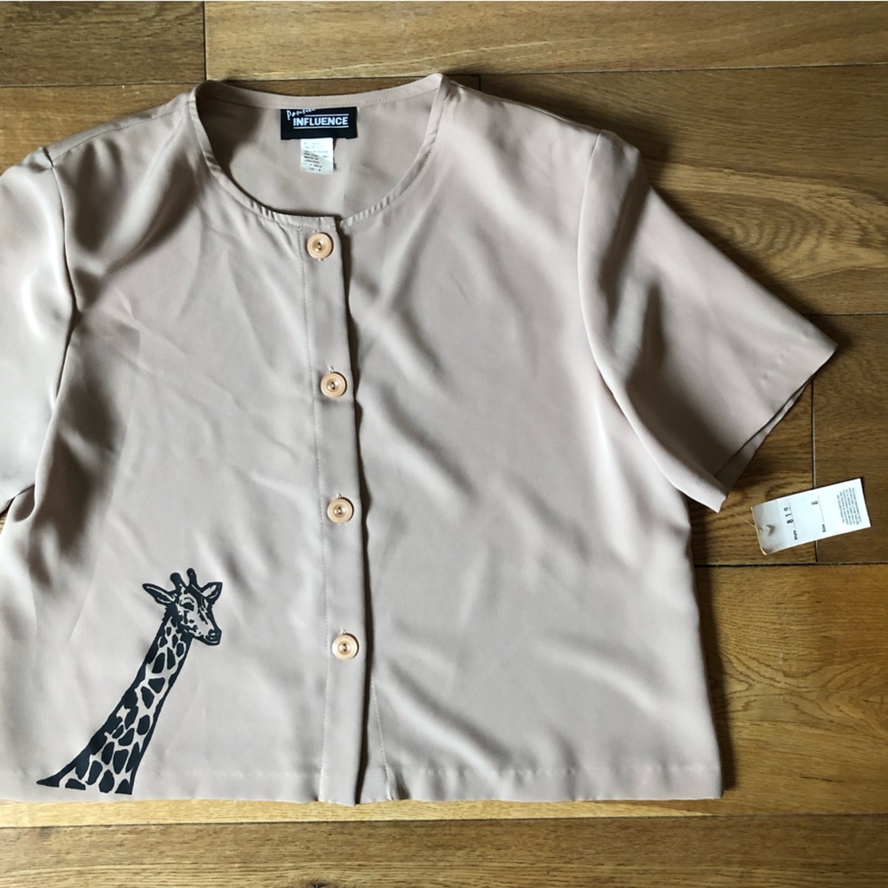 NWT Vintage Positive Influence Top - Picture 2 of 9